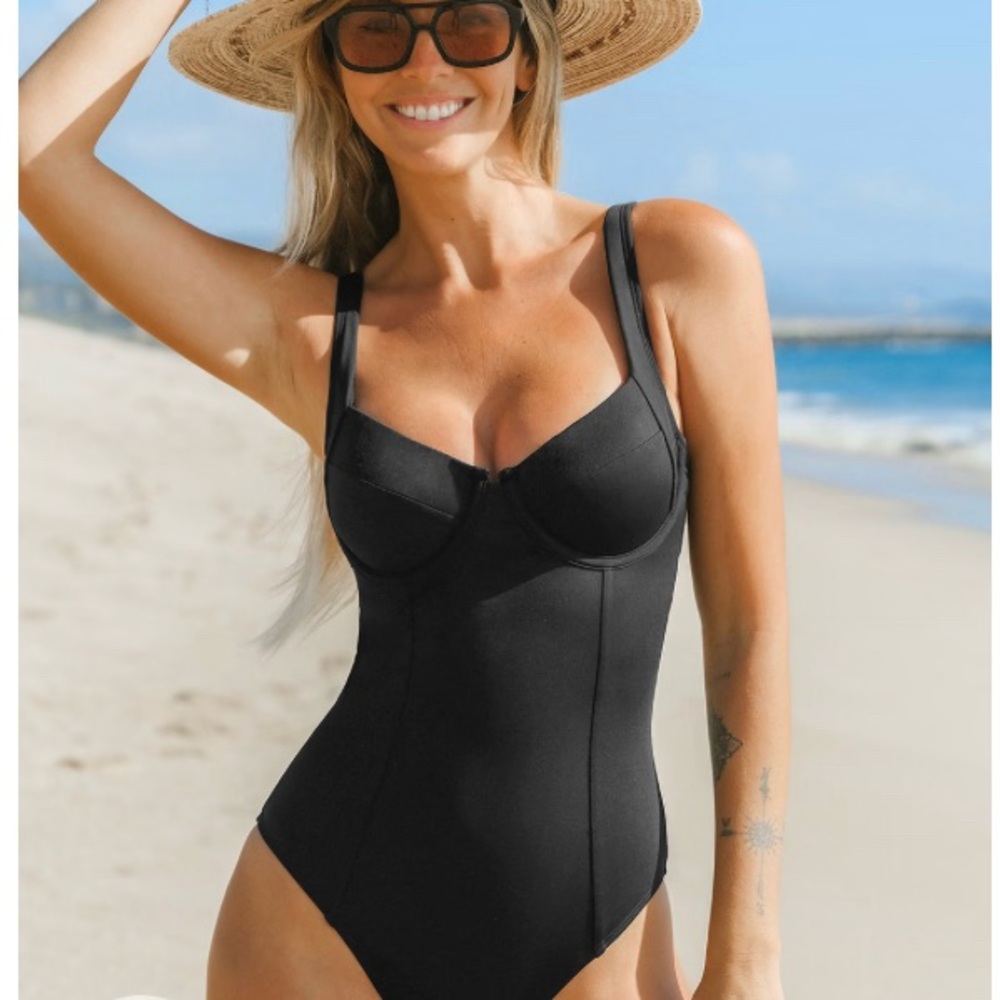 Cupshe X Iskra Reverie Land Underwire Tummy Control One Piece (Medium) - NWT